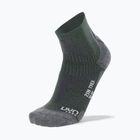 Férfi zokni Uyn Trekking 2IN Low Cut military/grey melange