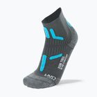 Női zokni Uyn Trekking 2IN Low Cut anthracite/turquoise