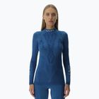 Női termoaktív felső UYN Elevation Biomorph LS Turtle Neck blue atoll