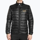 Férfi dzseki EA7 Emporio Armani Train Core ID Down Light black/gold logo