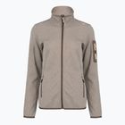Női pulóver CMP 34H6386 toffee/cream