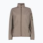 Női pulóver CMP 34H6386 toffee/cream