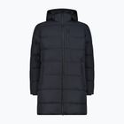 Férfi bélelt kabát CMP 36K2247 Fix Hood Parka antracite