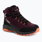 Női túracipők CMP Vertyx Mid Waterproof blackberry/marigold