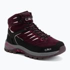 Gyermek túracipők CMP Rigel 2.0 Mid Waterproof black berry/amaranto