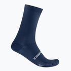 Castelli Espresso 18 férfi zokni belga kék