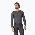 Férfi kerékpáros hosszú ujjú póló Castelli Medio Base Layer melange gray