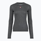 Női kerékpáros hosszú ujjú póló Castelli Medio Base Layer W melange gray