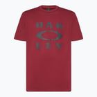 Férfi Oakley Bark Ellipse Tee vasaló piros