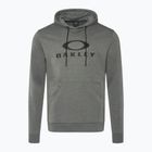 Férfi Oakley Bark Fleece kapucnis pulóver új sportos szürke