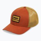 Férfi Oakley Oakley B1B Hdo Patch Trucker baseball sapka vörösesbarna/szulfid baseball sapka