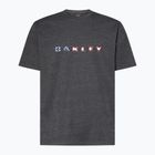 Férfi Oakley Bf Oakley Bark Tee sötétszürke hthr póló