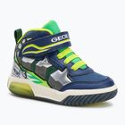 Geox Inek navy/lime zöld gyermekcipő