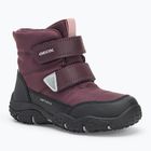 Gyerek hótaposó Geox Baltic ABX dark burgundy/black
