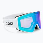 Sí szemüveg Bliz G001S matte white/non violet/blue multi