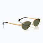 Napszemüveg Ray-Ban RB3774D arista gold/dark green polarized