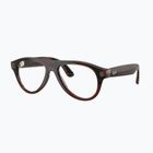 Kamerás szemüveg Ray-Ban Meta Aviator transp. umber/trs jade