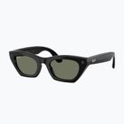 Kamerás szemüveg Ray-Ban Meta Zena shiny black/g15 green polar
