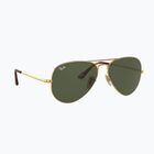 Napszemüveg Ray-Ban Aviator Metal II gold arista/green g-15