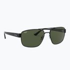 Napszemüveg Ray-Ban RB3663 black/green g-15