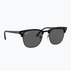 Napszemüveg Ray-Ban Clubmaster Marble black/dark grey