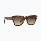 Napszemüveg Ray-Ban State Street brown/brown gradient