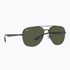 Napszemüveg Ray-Ban RB3683 black/green g-15