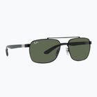 Napszemüveg Ray-Ban RB3701 black/dark green