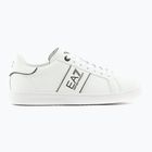 EA7 Emporio Armani Classic Logo fehér/fekete cipők