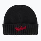 Férfi téli sapka Woolrich Merino Wool Logo Beanie black