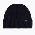 Férfi téli sapka Woolrich Knitted Ribbed Beanie melton blue