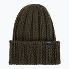 Női téli sapka Woolrich Chunky Beanie dark green