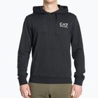 Férfi pulóver EA7 Emporio Armani Train Logo Series Hoodie Extended Logo Coft night blue/white logo
