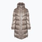 Woolrich női kabát Aliquippa Long Puffer világos taupe