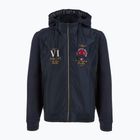 Férfi pulóver Aeronautica Militare 251AF500F459 Cappucio kék tengerészkék