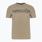 Férfi Aeronautica Militare Heritage dune bézs színű póló