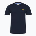 Férfi póló Aeronautica Militare 252TS1580UJ00372 Basic Crewneck sötétkék