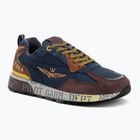 Férfi cipők Aeronautica Militare 252SC0276UCT03546 multicolor navy blue/burnt/burgundy