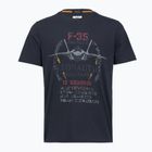 Férfi póló Aeronautica Militare TS2536UJ00641 navy blue