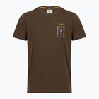 Férfi póló Aeronautica Militare TS2535UJ00641 chestnut brown