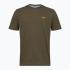 Férfi póló Aeronautica Militare TS1580UJ00372 dark green