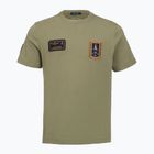Férfi póló Aeronautica Militare TS2544UJ00592 lichen green