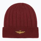 Férfi téli sapka Czapka Aeronautica Militare 262CU0098UL00485 bordeaux
