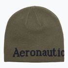 Férfi téli sapka Czapka Aeronautica Militare 262CU0093UL00450 Tea Leaf