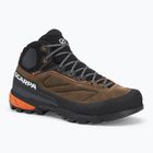 Férfi közelítő cipő SCARPA Rapid Xt Mid Gtx caribou / rust orange