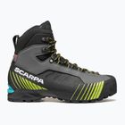 Férfi magas alpin csizma SCARPA Ribelle Lite HD vas szürke / lime