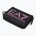 Pénztárca EA7 Emporio Armani Train Zip Around black/cyclamen