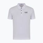 Férfi galléros póló EA7 Emporio Armani Train Visibility white