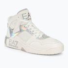 Cipő EA7 Emporio Armani Basket Mid white/iridescent