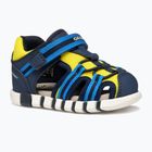 Geox Iupidoo gyermek szandál navy/fluo yellow